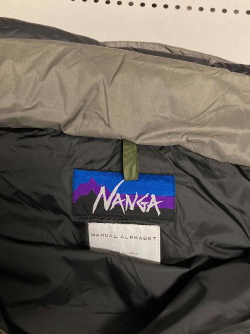 NANGA（ナンガ）NANGA (ナンガ) Manual Alphabet (マニュアル アルファベット) ダウンジャケット グレー サイズ:Mの古着・服飾アイテム