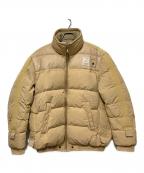 DIESELディーゼル）の古着「W-BRIGGS / 中綿ジャケット」｜ベージュ