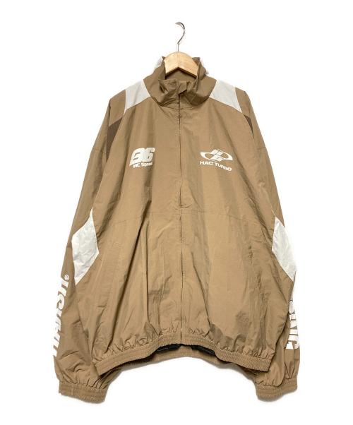 HARSH AND CRUEL（ハーシュアンドクルーエル）HARSH AND CRUEL (ハーシュアンドクルーエル) ナイロンジャケット ベージュ サイズ:XL 未使用品の古着・服飾アイテム