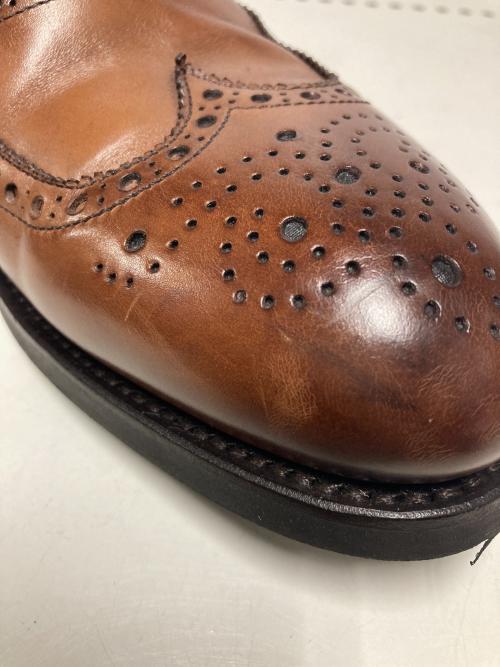 berwick（バーウィック）berwick (バーウィック) ウィングチップシューズ ブラウン サイズ:9の古着・服飾アイテム