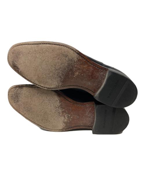 SHETLAND FOX（シェットランドフォックス）SHETLAND FOX (シェットランドフォックス) メダリオンビジネスシューズ ブラック サイズ:6の古着・服飾アイテム