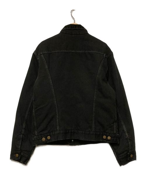 CarHartt（カーハート）CarHartt (カーハート) デニムジャケット ブラック サイズ:実寸参照の古着・服飾アイテム