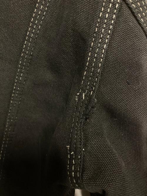 CarHartt（カーハート）CarHartt (カーハート) デニムジャケット ブラック サイズ:実寸参照の古着・服飾アイテム