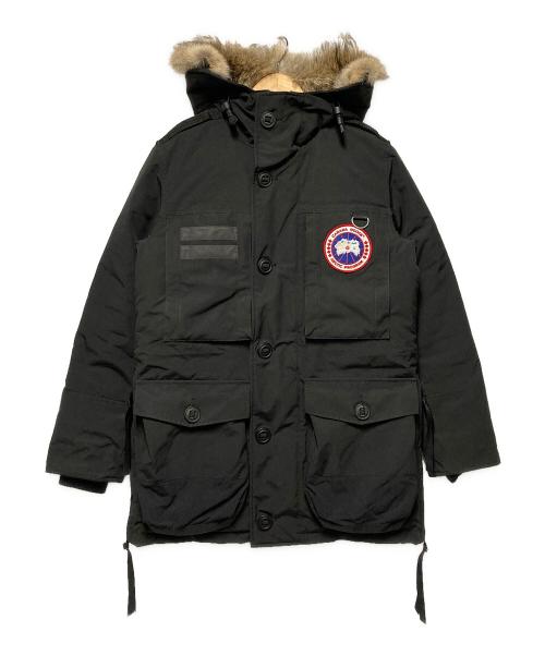 CANADA GOOSE（カナダグース）CANADA GOOSE (カナダグース) Macculloch Parka Fusion Fit / コヨーテファーダウンジャケット ブラック サイズ:Sの古着・服飾アイテム