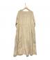 TSUHARU by samansa Mos2 (ツハル バイ サマンサモスモス) 【アンティークレース】ギャザーワンピース ベージュ サイズ:F 未使用品：8000円