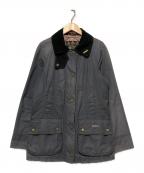 Barbourバブアー）の古着「waxed cotton Jacket」｜グレー