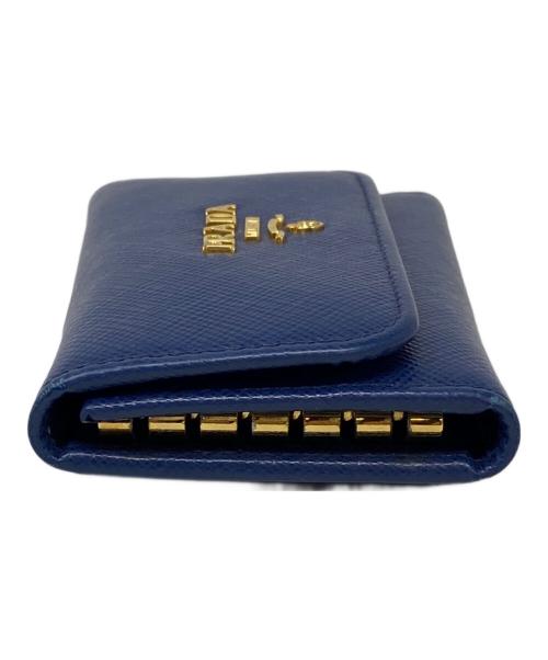 PRADA（プラダ）PRADA (プラダ) キーケース ネイビーの古着・服飾アイテム