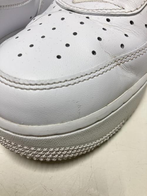 NIKE（ナイキ）NIKE (ナイキ) SUPREME (シュプリーム) AIR FORCE 1 LOW / ローカットスニーカー ホワイト サイズ:US9.5の古着・服飾アイテム