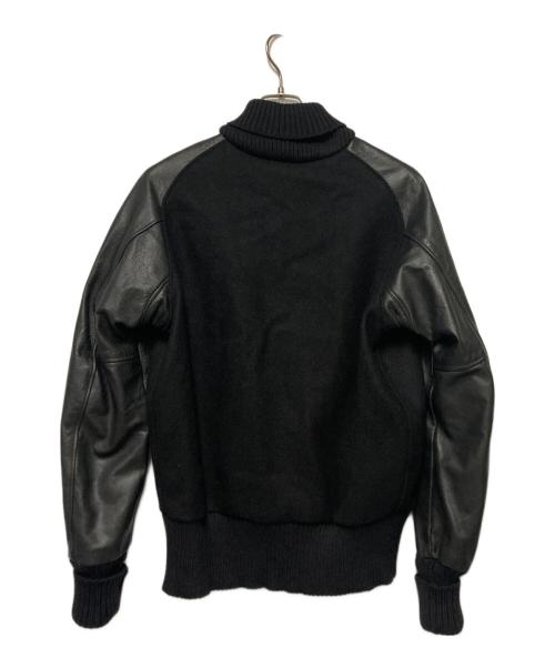 skookum（スクーカム）skookum (スクーカム) メルトンウールスタジャン ブラック サイズ:36の古着・服飾アイテム