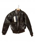 MORGAN MEMPHIS BELLEモーガン メンフィス ベル）の古着「A-2レザーフライトジャケット」｜ブラウン