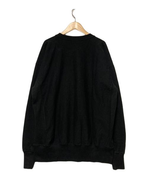 Champion REVERSE WEAVE（チャンピオン リバース ウィーブ）Champion REVERSE WEAVE (チャンピオン リバース ウィーブ) Pilgrim Surf+Supply (ピルグリム サーフサプライ) BEAMS (ビームス) 25SS ロングスリーブTシャツ ブラック サイズ:Lの古着・服飾アイテム