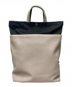 Breath TOPKAPIブレストプカピ）の古着「RIPPLE / 2WAYリュック」｜ベージュ×ブラック