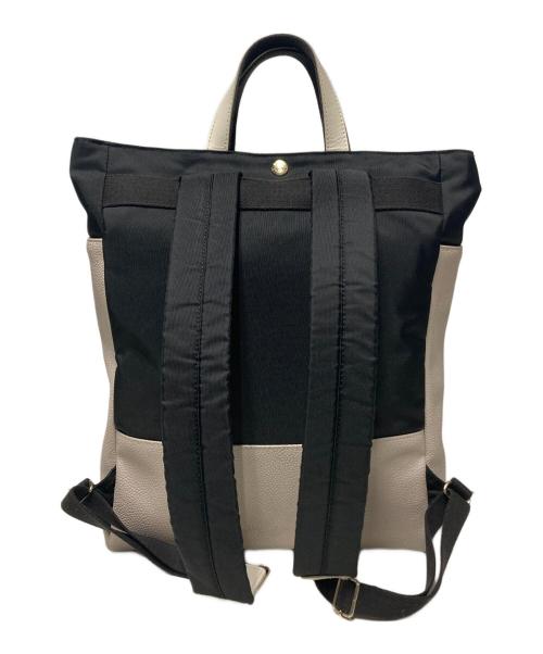 Breath TOPKAPI（ブレストプカピ）Breath TOPKAPI (ブレストプカピ) RIPPLE / 2WAYリュック ベージュ×ブラックの古着・服飾アイテム
