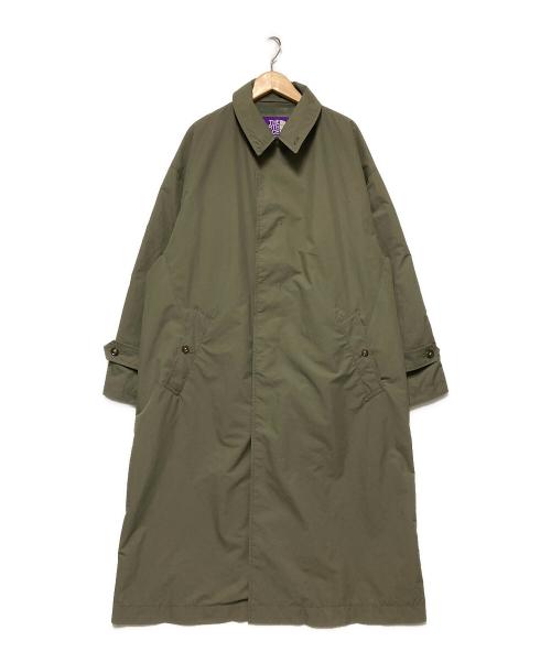 THE NORTHFACE PURPLELABEL（ザ・ノースフェイス パープルレーベル）THE NORTHFACE PURPLELABEL (ザ・ノースフェイス パープルレーベル) BEAMS (ビームス) ビッグステンカラーコート カーキ サイズ:Sの古着・服飾アイテム