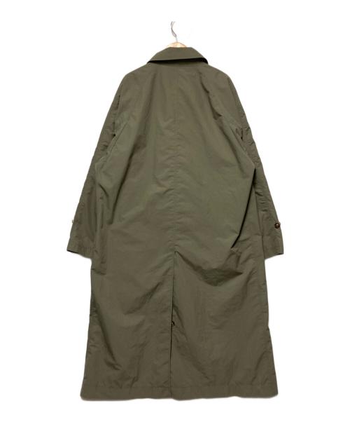 THE NORTHFACE PURPLELABEL（ザ・ノースフェイス パープルレーベル）THE NORTHFACE PURPLELABEL (ザ・ノースフェイス パープルレーベル) BEAMS (ビームス) ビッグステンカラーコート カーキ サイズ:Sの古着・服飾アイテム