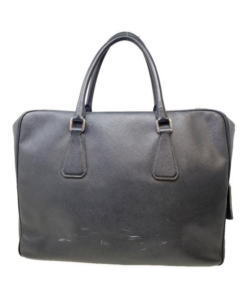 PRADA（プラダ）PRADA (プラダ) ブリーフケース ブラックの古着・服飾アイテム