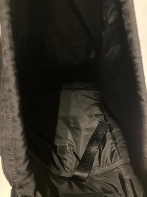 DIESEL（ディーゼル）DIESEL (ディーゼル) UTLT BACKPACK X / レザーナイロンバックパック ブラック サイズ:20Lの古着・服飾アイテム