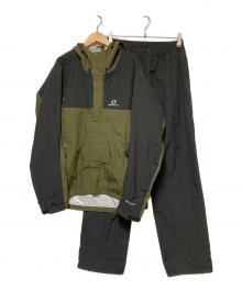 ONYONE（オンヨネ）の古着「コンバットレインスーツセットアップ」｜カーキ×ブラック