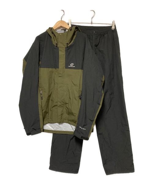 ONYONE（オンヨネ）ONYONE (オンヨネ) コンバットレインスーツセットアップ カーキ×ブラック サイズ:Lの古着・服飾アイテム