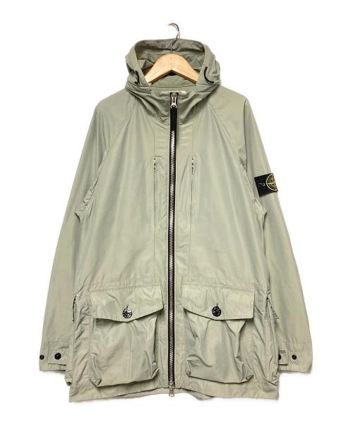 STONE ISLAND（ストーンアイランド）STONE ISLAND (ストーンアイランド) 19SS MICRO REPS BLOUSON / ナイロンジャケット グリーン サイズ:Sの古着・服飾アイテム