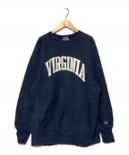 Champion REVERSE WEAVEチャンピオン リバース ウィーブ）の古着「90s VIRGINIAクルーネックスウェット」｜ネイビー
