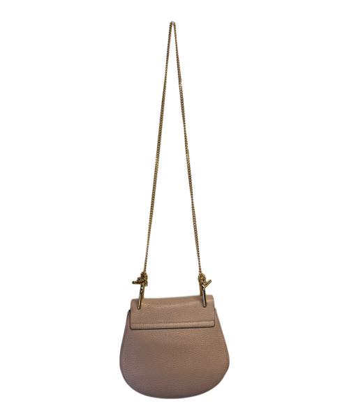 Chloe（クロエ）Chloe (クロエ) チェーンショルダーバッグ ピンクベージュの古着・服飾アイテム