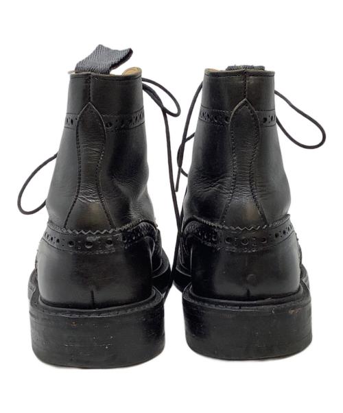 Tricker's（トリッカーズ）Tricker's (トリッカーズ) ウイングチップレースアップブーツ ブラウン サイズ:3 1/2の古着・服飾アイテム