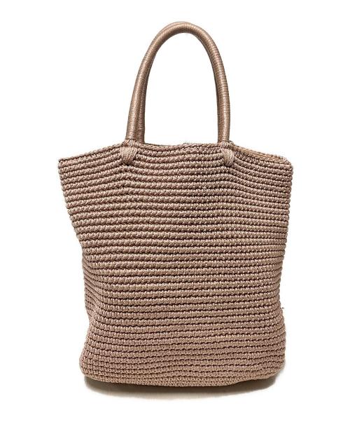 LUDLOW（ラドロー）LUDLOW (ラドロー) アニマルコードバッグ ピンクの古着・服飾アイテム