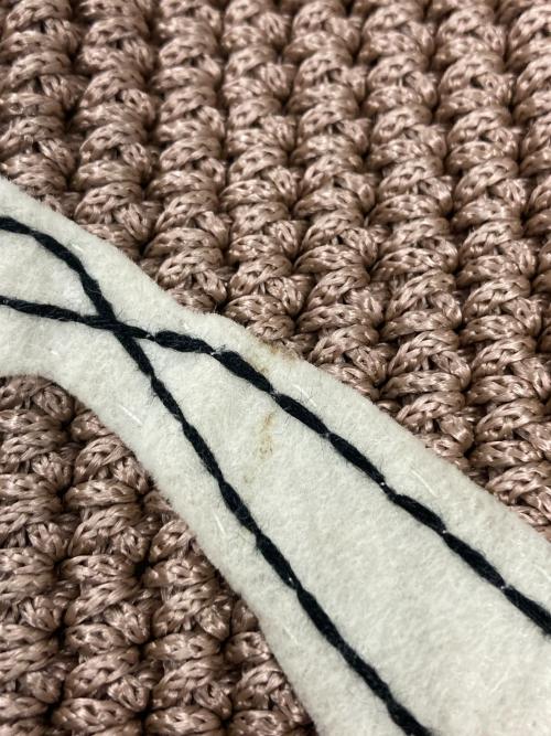 LUDLOW（ラドロー）LUDLOW (ラドロー) アニマルコードバッグ ピンクの古着・服飾アイテム