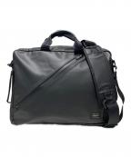 PORTERポーター）の古着「CLOUD 3WAY BRIEFCASE / ブリーフケース」｜ブラック