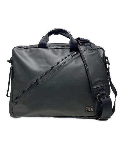 PORTER（ポーター）PORTER (ポーター) CLOUD 3WAY BRIEFCASE / ブリーフケース ブラックの古着・服飾アイテム