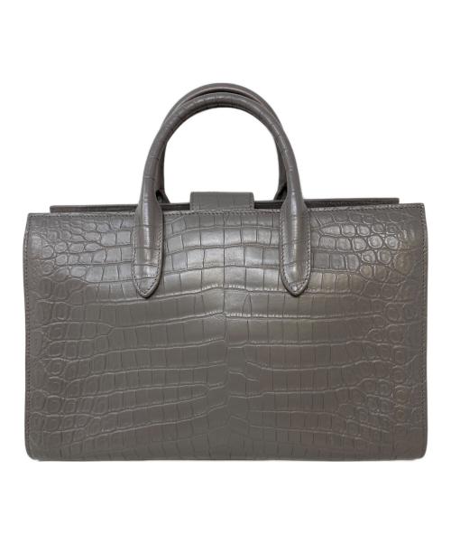 Saint Laurent Paris（サンローランパリ）Saint Laurent Paris (サンローランパリ) 2WAYハンドバッグ グレーの古着・服飾アイテム