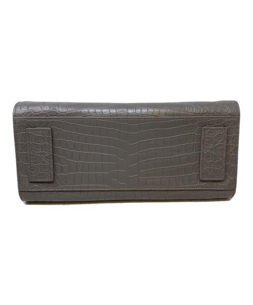 Saint Laurent Paris（サンローランパリ）Saint Laurent Paris (サンローランパリ) 2WAYハンドバッグ グレーの古着・服飾アイテム