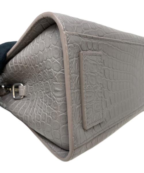 Saint Laurent Paris（サンローランパリ）Saint Laurent Paris (サンローランパリ) 2WAYハンドバッグ グレーの古着・服飾アイテム