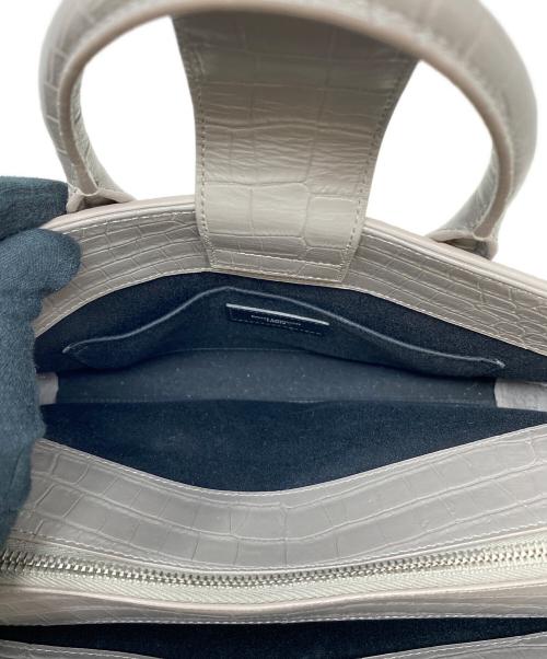 Saint Laurent Paris（サンローランパリ）Saint Laurent Paris (サンローランパリ) 2WAYハンドバッグ グレーの古着・服飾アイテム