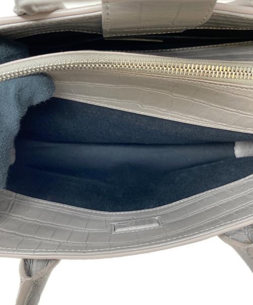 Saint Laurent Paris（サンローランパリ）Saint Laurent Paris (サンローランパリ) 2WAYハンドバッグ グレーの古着・服飾アイテム