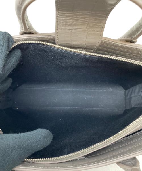 Saint Laurent Paris（サンローランパリ）Saint Laurent Paris (サンローランパリ) 2WAYハンドバッグ グレーの古着・服飾アイテム