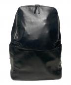 GALLARDA GALANTEガリャルダガランテ）の古着「レザーバックパック / リュック」｜ブラック