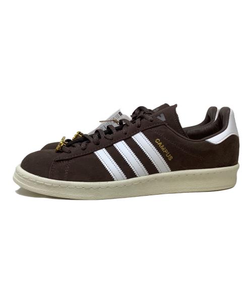 adidas（アディダス）adidas (アディダス) A BATHING APE (ア ベイシング エイプ) CAMPUS 80s / ローカットスニーカー ブラウン サイズ:US9 未使用品の古着・服飾アイテム