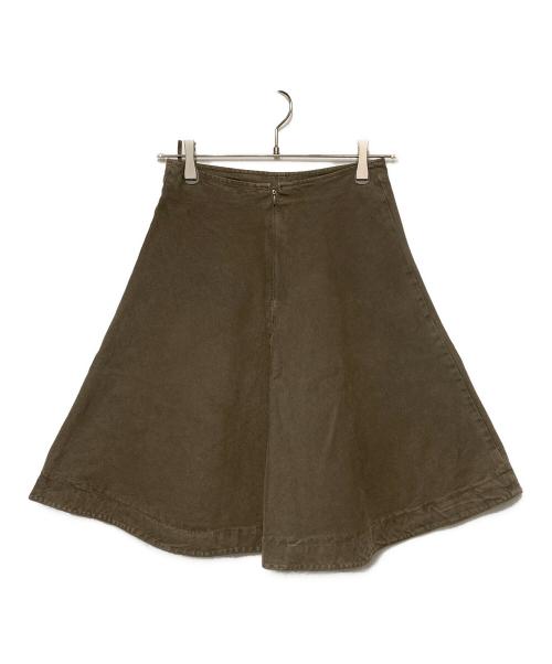 MARNI（マルニ）MARNI (マルニ) デニムスカート ブラウン サイズ:38の古着・服飾アイテム