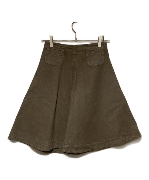 MARNI（マルニ）MARNI (マルニ) デニムスカート ブラウン サイズ:38の古着・服飾アイテム