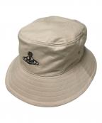 Vivienne Westwoodヴィヴィアンウエストウッド）の古着「オーブ刺繍バケットハット」｜ベージュ
