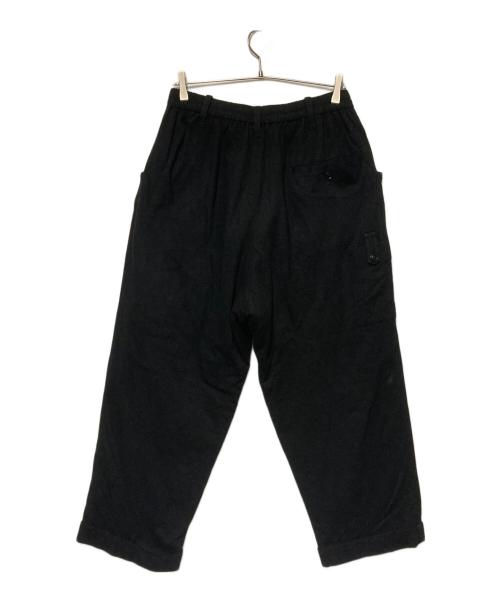 Yohji Yamamoto pour homme（ヨウジヤマモト プールオム）Yohji Yamamoto pour homme (ヨウジヤマモト プールオム) Padded Cropped Pants / クロップドパンツ ブラック サイズ:2の古着・服飾アイテム
