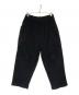 Yohji Yamamoto pour homme（ヨウジヤマモト プールオム）の古着「Padded Cropped Pants / クロップドパンツ」｜ブラック