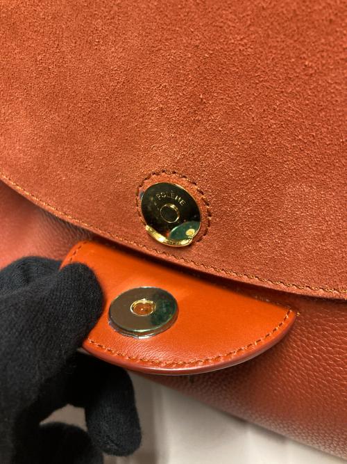 POLENE（ポレーヌ）POLENE (ポレーヌ) NUMERO UN / 2WAYショルダーバッグ ブラウンの古着・服飾アイテム