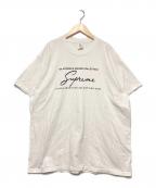 SUPREME×MARTINE ROSEシュプリーム×マーティン・ローズ）の古着「24FW Martine Rose Tee / プリントTシャツ」｜ホワイト