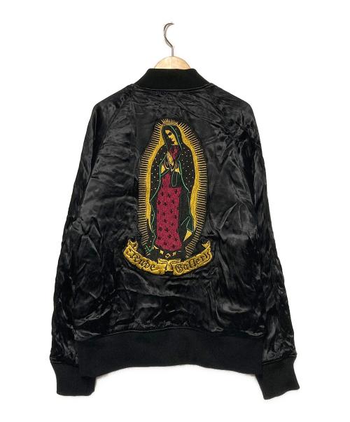 RUDE GALLERY（ルードギャラリー）RUDE GALLERY (ルードギャラリー) MARIA×SWALLOW SOUVENIR JACKET / リバーシブルスカジャン ブラック サイズ:4の古着・服飾アイテム