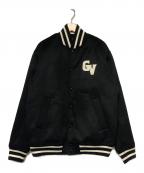 GVLSガヴィル）の古着「STADIUM JACKET / メルトンウールスタジャン」｜ブラック