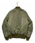 RUDE GALLERY (ルードギャラリー) MA-1フライトジャケット グリーン サイズ:3：30000円