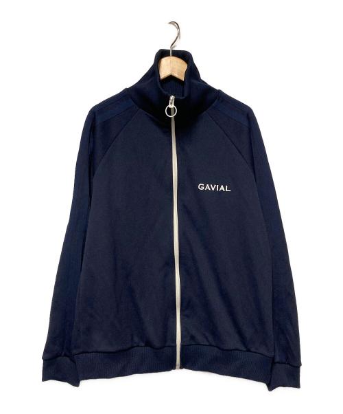 GAVIAL（ガヴィル）GAVIAL (ガヴィル) TRACK TOP / シルクスクリーンプリントトラックジャケット ネイビー サイズ:Mの古着・服飾アイテム